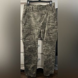 Camo cargo pants/joggers, size 32x30